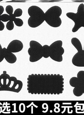 女生小女孩粘头发黑色刘海贴可爱卡通碎发贴儿童成人小女孩2026