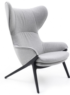 Cassina P22 Lounge chair卡西纳北欧休闲椅 大灰熊高背椅设计师