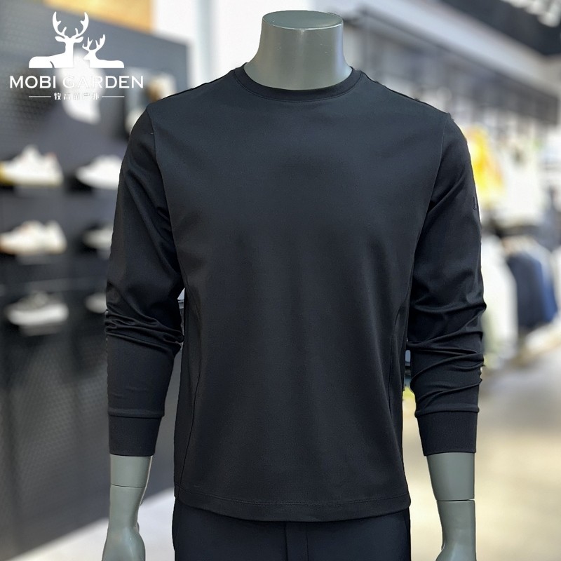 牧高笛长袖T恤男2026年春季新款男士休闲运动圆领宽松套头打底衫,户外/登山/野营/旅行用品,户外休闲衣,淘宝优惠券,粉丝福利购,淘宝优惠卷