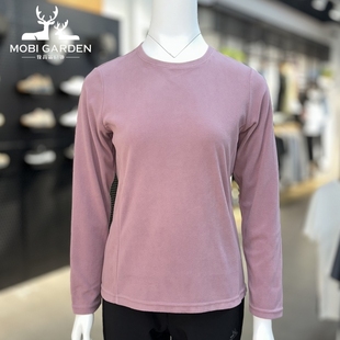 打底衫 圆领套头保暖薄款 ZW25311002 新款 牧高笛抓绒衣女2025年秋季