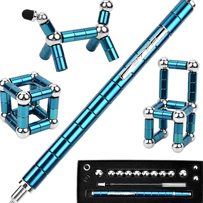 百变磁力笔磁性笔亚马逊电容笔学生减压磁铁笔礼盒fidget pen
