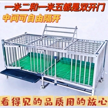 不锈钢养鸡笼子家用鸽子笼兔子笼养殖小鸡家庭阳台室户外大号加厚