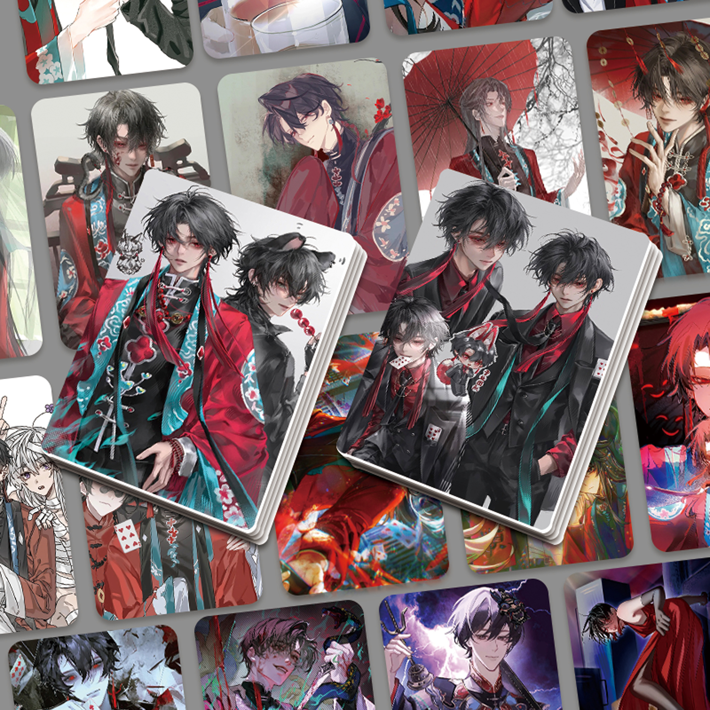 我不是戏神周边三寸圆角小卡