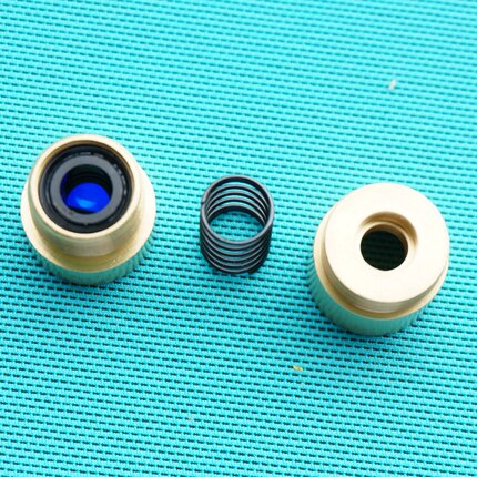 DIY模组五金配套组件 适用红光蓝紫光蓝光可调焦激光模组器件13mm