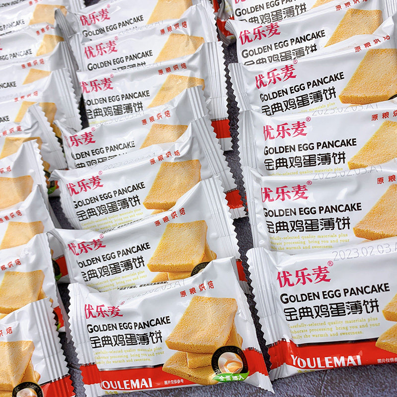 优乐麦鸡蛋煎饼硬脆原味