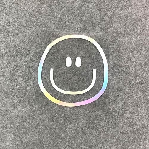 汽车贴纸G-Dragon  明星权志龙GD微笑脸Bigbang应援改装汽车贴纸