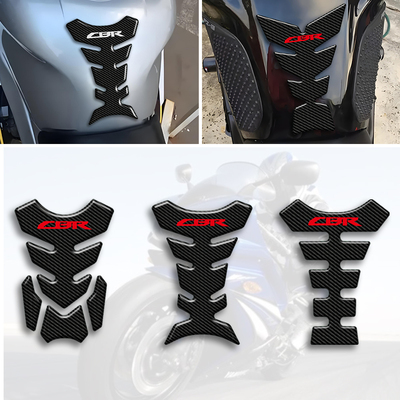 适用本田CBR400RR CBR600RR CBR650R 1000RR碳纤维油箱贴3D贴纸