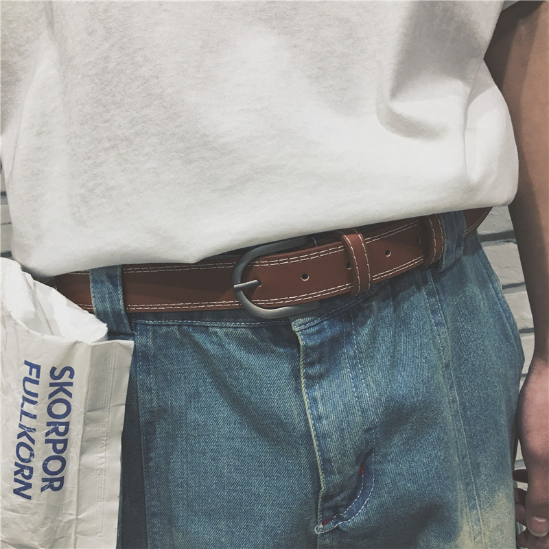 leisure time Pin buckle man Belt Korean Edition Trend Simplicity Versatile student lovers solar system Trendsetter personality beltin the Accessories/Leather belt/Hat/Muffler , Belt/Leather belt/Yaolian  category - from Buy2taobao.com to provide professional Taobao agent buy service