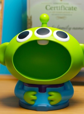 布丁狗入户钥匙收纳树脂摆件卡通玄关客厅茶几杂物整理储物盒