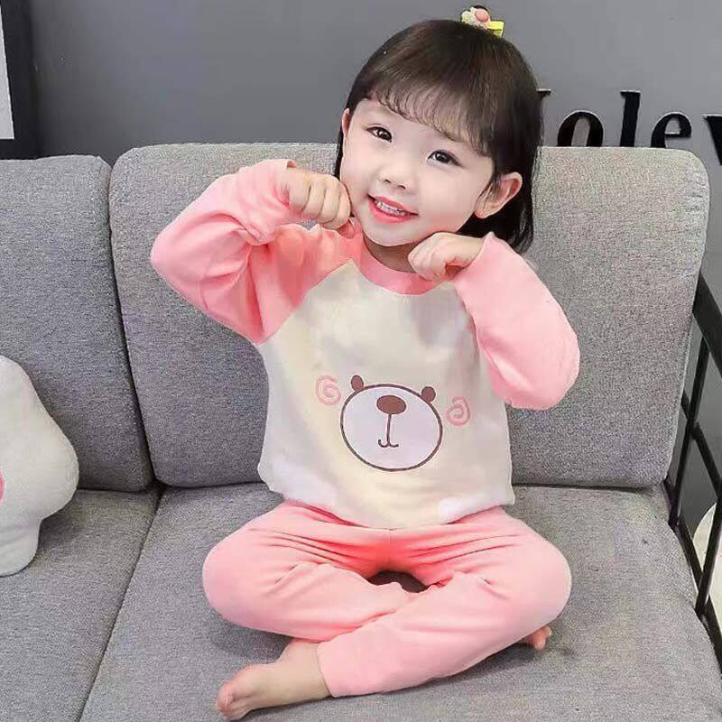 儿童秋衣秋裤两件套洋气女中小童内衣套装/秋衣秋裤/