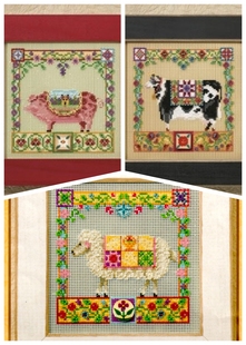 刘年锦绣正品DMC线R线十字绣套件非印花MH 动物 不包含扣子