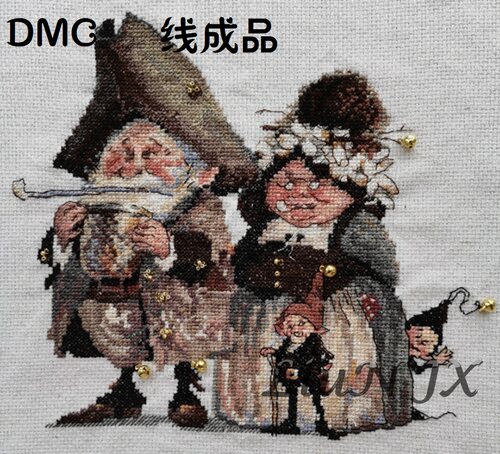 刘年锦绣正品DMC线R线十字绣套件