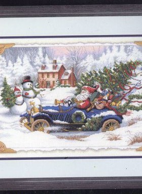 刘年锦绣 正品DMC线R线十字绣自配套件 非印花 DIM 08707