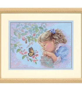 刘年锦绣正品DMC线R线十字绣非印花 Dim 13698