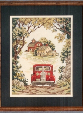 刘年锦绣 正品DMC绣线十字绣自配套件 非印花 JCA 03060 旧日时光