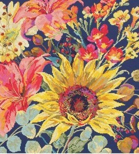 刘年锦绣 正品ANC绣线十字绣 非印花 MAIA 5678000-01166 向日葵