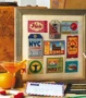 Rainbow thêu vuông chính hãng DMC Cross Stitch từ phụ kiện Travel Stamp Atlas - Bộ dụng cụ thêu tranh thêu phong cảnh