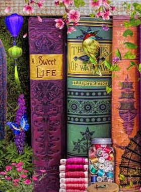 刘年锦绣正品DMC线自配十字绣套件非印花HAE AISQS49290 甜蜜生活