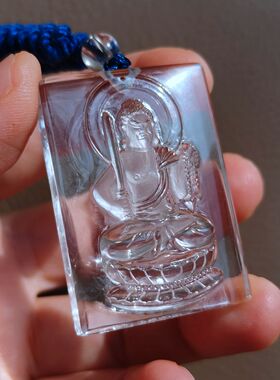 喜马拉雅白水晶不动尊菩萨