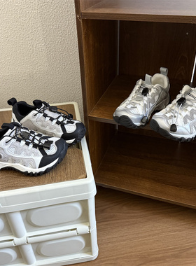 2026春新款休闲风老爹鞋儿童百搭轻盈防滑运动鞋透气男女童跑步鞋