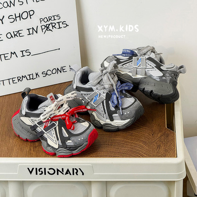 2026年春新款儿童时尚潮流老爹鞋