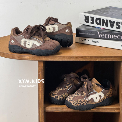 2025年冬季新款时尚儿童德训鞋