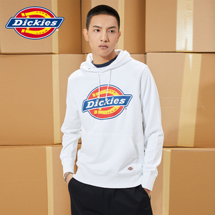 Dickies连帽卫衣男百搭印花秋冬新品 潮学生女全棉毛圈布上衣8715
