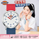 Dickies手表女新品 学生简约休闲硅胶表静音潮牌情侣学生考试专用