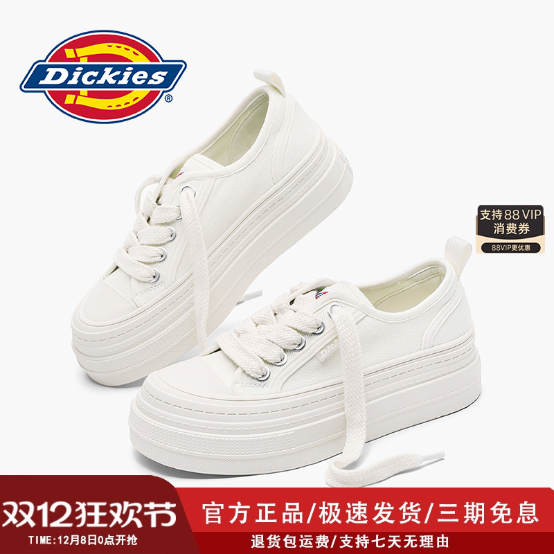 Dickies25春夏季新款增高帆布鞋