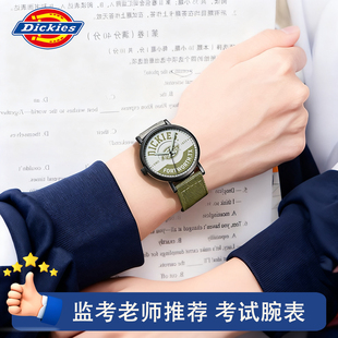Dickies官方店25新款 学生手表百搭尼龙腕表静音情侣节日送礼CL274