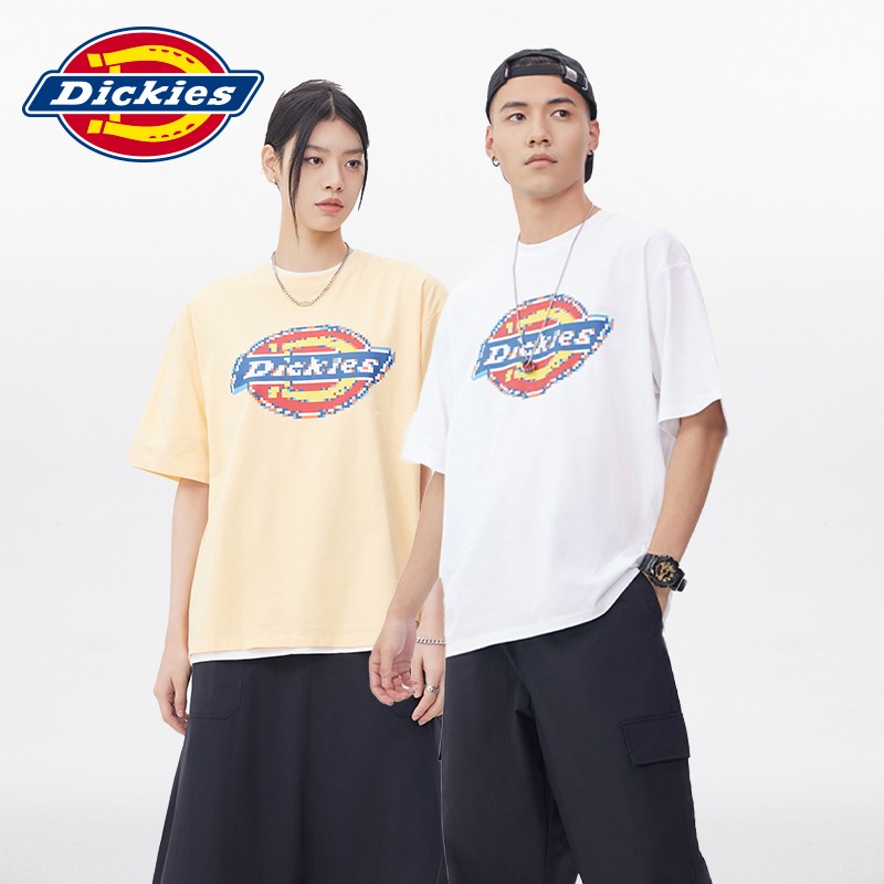 Dickies商场同款春夏新品短袖男个性宽松圆领T恤女纯棉情侣11539