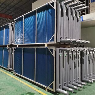 衡阳市表冷器维修蒸发器铜管铝箔翅片式散热器工业制冷机组表冷器