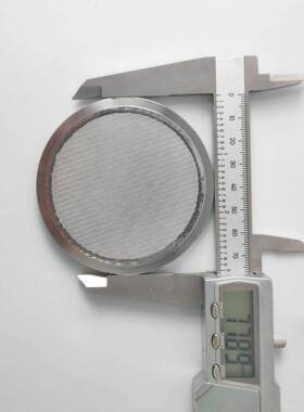 定制ISO63不锈钢多层丝网烧结中心支架过滤网带外圈