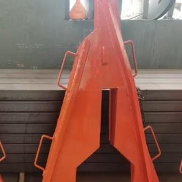 人字型复轨器QFG型 机车脱轨复位器厂家直供 铁路人字形复轨器