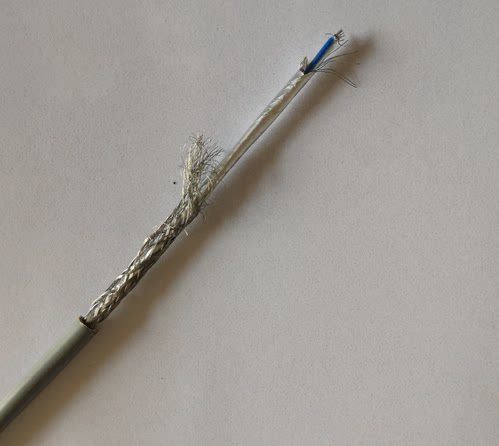 屏蔽双绞线CAN RS485通讯电缆4芯0.5RS485 STP-120Ω 20AWG