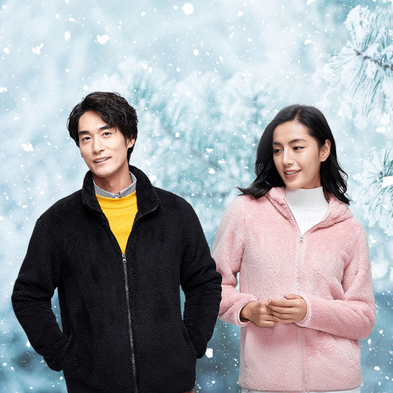 URGSherpa仿羊羔绒男女保暖夹克