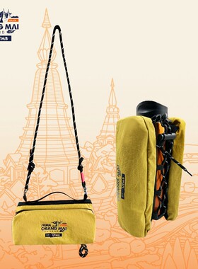 泰国清迈by UTMB®限定版水壶斜挎包男女同款户外跑步运动便捷