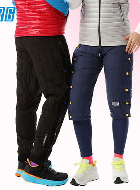 URG热身保温裤男女冬季新款户外跑步运动透气速干潮流短裤7分裤长