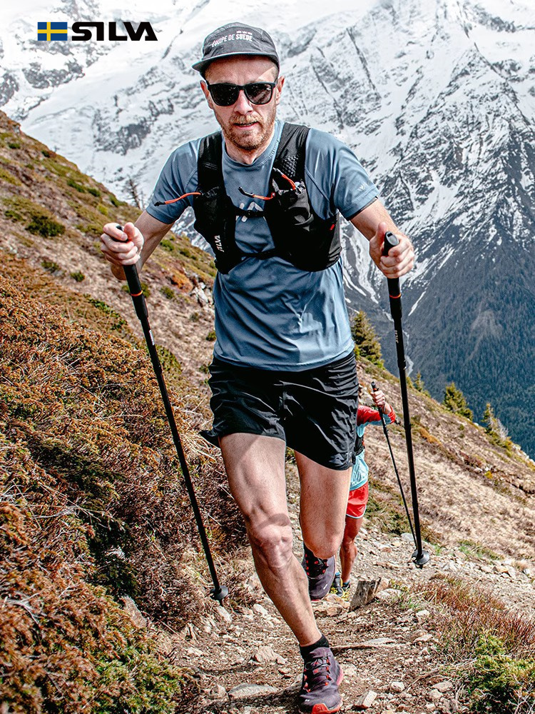 碳纤维Z字越野杖男女通用户外