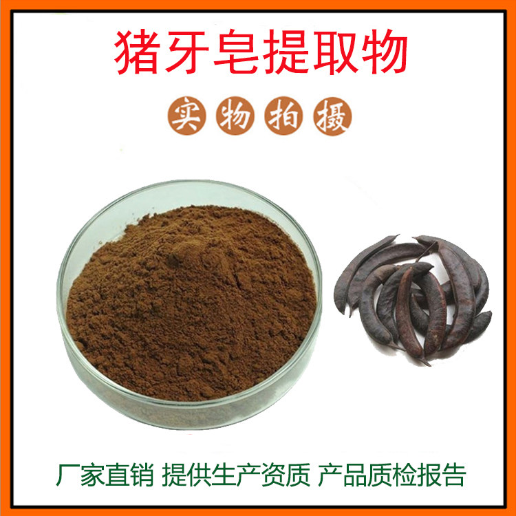 猪牙皂提取物30:1 猪牙皂粉 皂荚树/水皂角提取物 量大从优 包邮