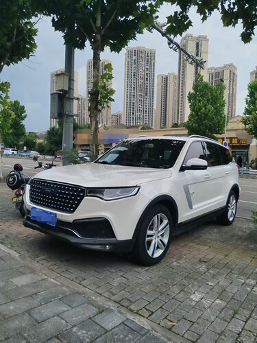 出售自用2019年众泰T800自动挡尊贵型七座带全景天窗电动座椅