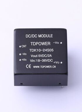 TDK10-24S05   Vin=18V~36V Vout=5V 2A  价格以咨询为准