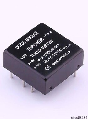 TDK10-48S12   Vin=36V~72V Vout=12V 830mA  价格以咨询为准