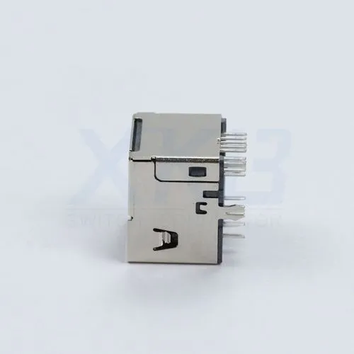 USB3.1-TPYE-C-L B 01T-1  Type-A Type-C 母座 直插