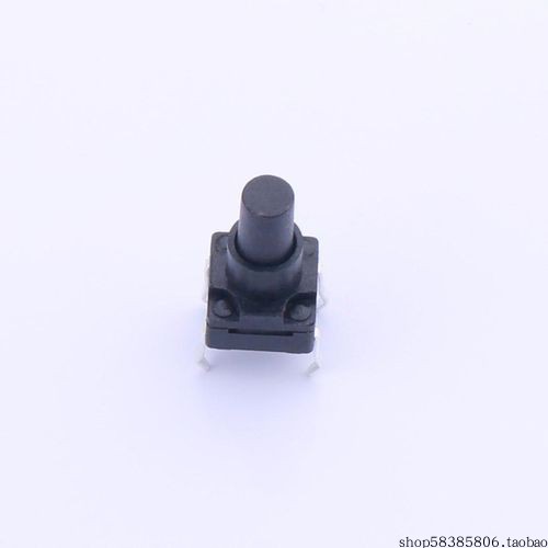 K2-1839DQ-P4SW-02  6.2x6.2x11.5 带胶套插件防水开关