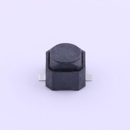 1TS009C-2600-5000-CT  6×6×5.0汽车硅胶开关 弧盖平脚 260gf