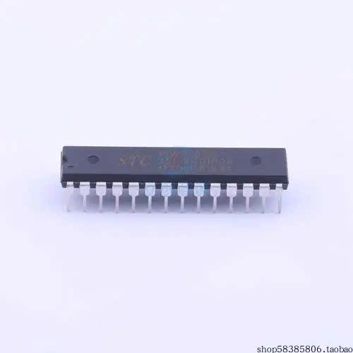 STC15W408AS-35I-SKDIP28  51系列 闪存：8KB RAM：512Byte