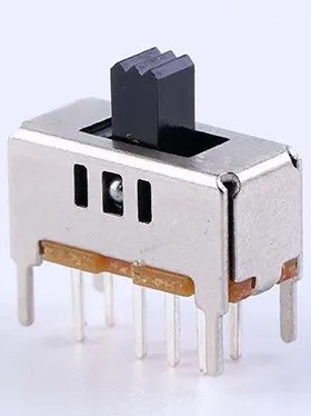 SS23D06L6   双排3档立式插件拨动开关SS-23D06L6柄高6M