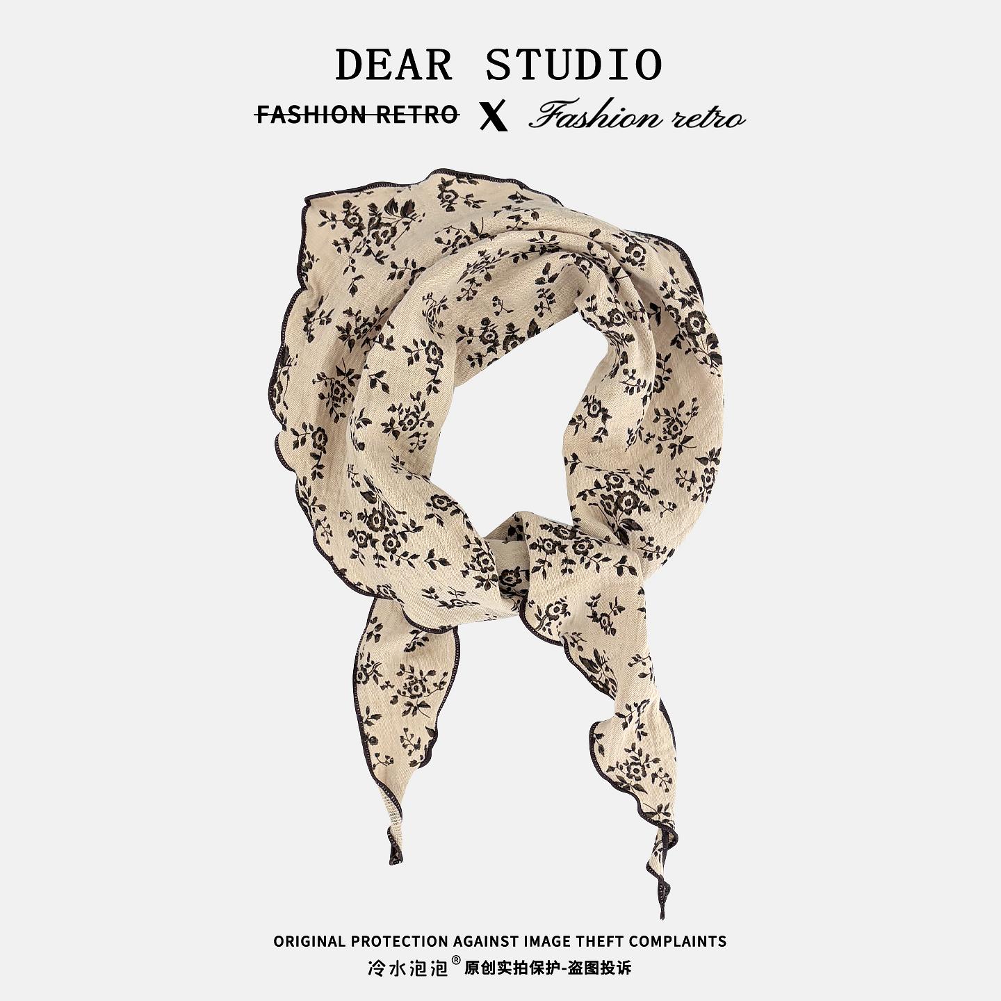 日系棉麻碎花三角巾女2026新款护颈方巾文艺复古百搭系脖领巾配饰,服饰配件/皮带/帽子/围巾,围巾/丝巾/披肩,淘宝优惠券,粉丝福利购,淘宝优惠卷