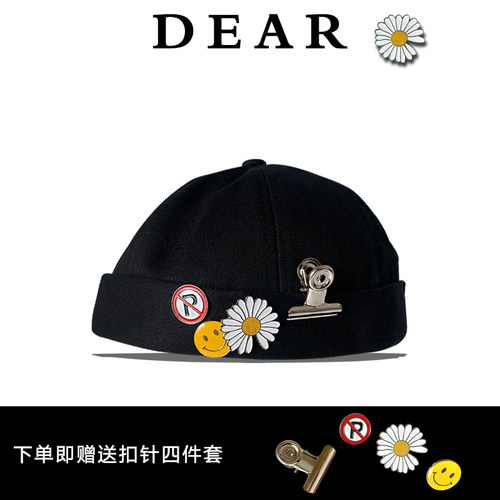 小雏菊情侣街头风冷帽权志龙同款